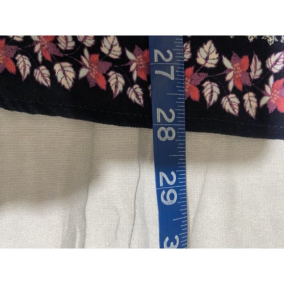 Knox rose Women's Shrug Poncho Pink Floral lightweight flowy Size XS - Picture 10 of 11